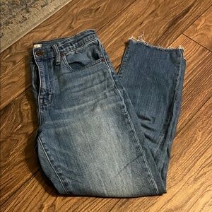 Madewell The High-Rise Slim Crop Boyjean